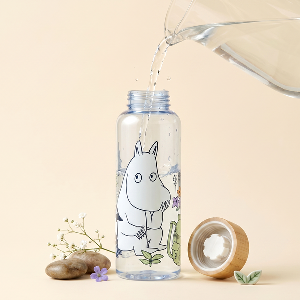 Moomin Bamboo Lid Water Bottle