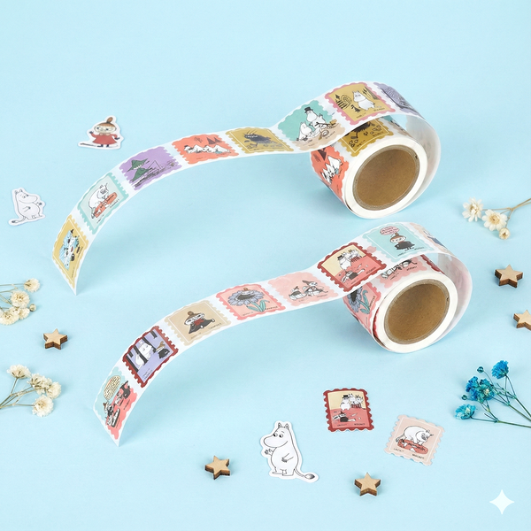 Moomin Washi Sticker Roll - Pink