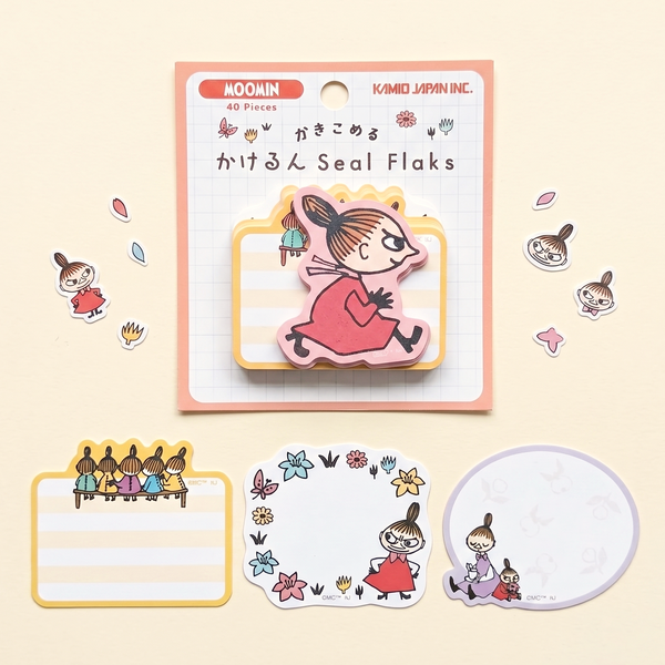 Moomin Write-On Stickers - Little My Adventure