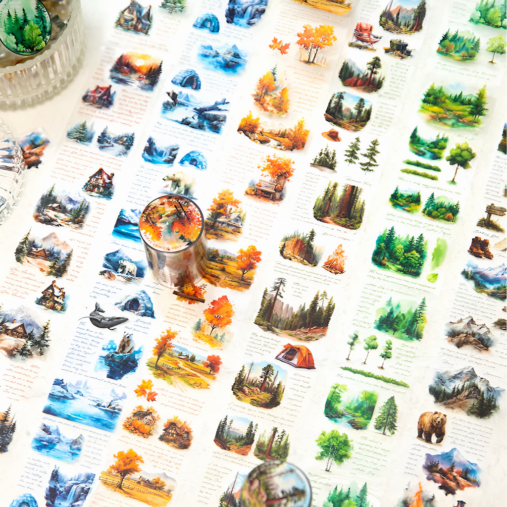 Mountain Poems Large Masking Tape