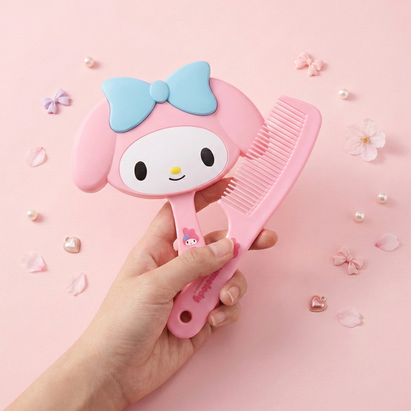 Sanrio Mirror + Comb Vanity Set - My Melody