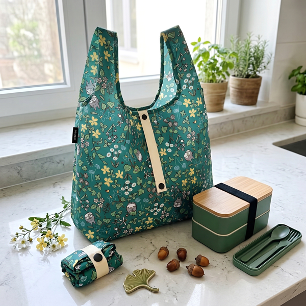 My Neighbor Totoro Expandable Tote - Forest Adventures