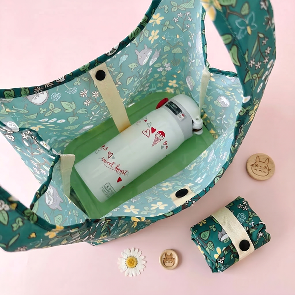 My Neighbor Totoro Expandable Tote - Forest Adventures