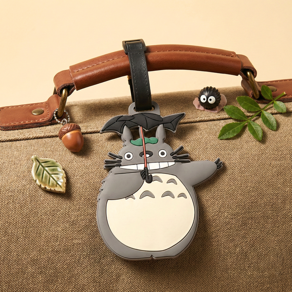 My Neighbor Totoro Travel Luggage Name Tag – Umbrella Ride