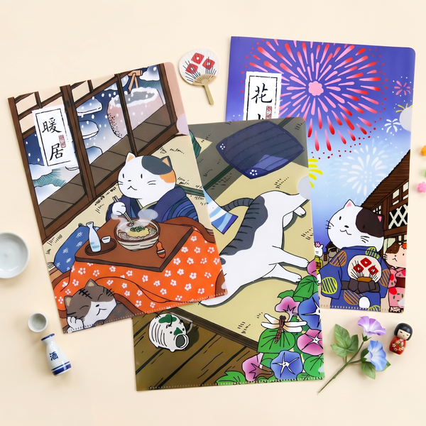 Neko Alley A4 Folders