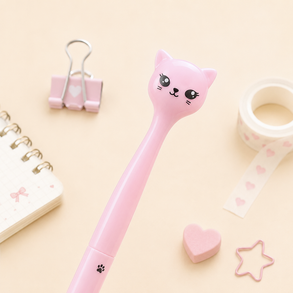 Japanese Cartoon Cat Gel Pen