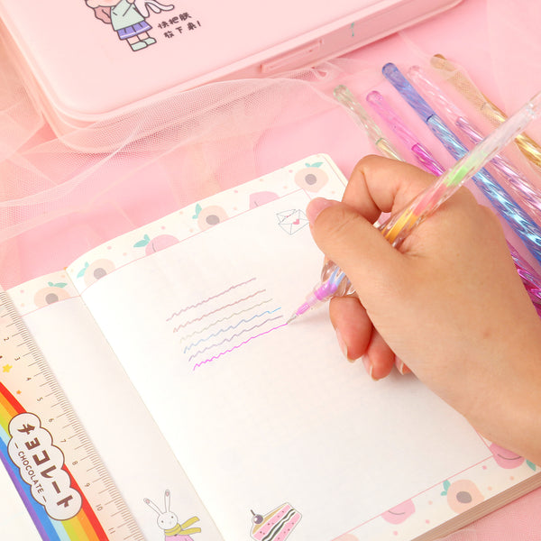 Crystal Swirl Glass Pens