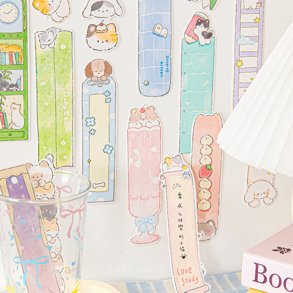 Paws & Pages Bookmarks - Set of 30