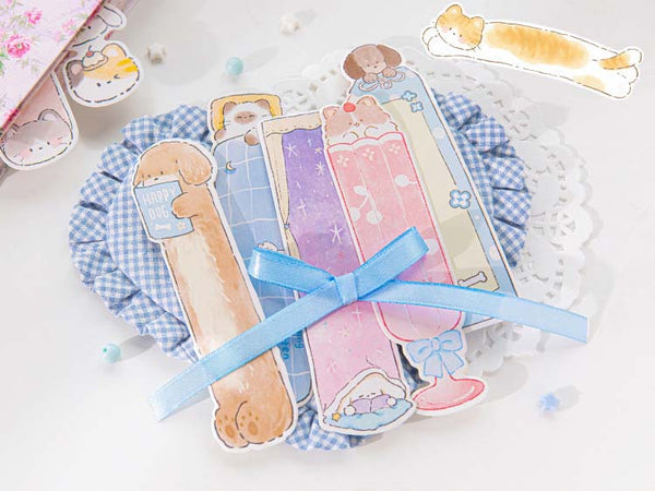 Paws & Pages Bookmarks - Set of 30