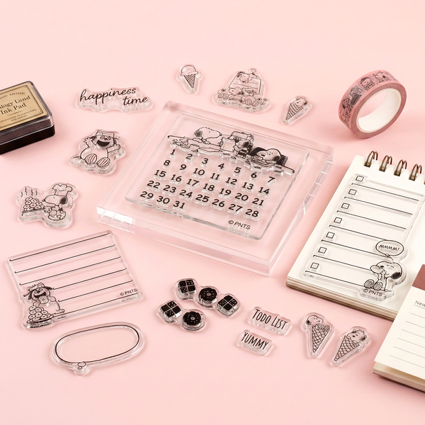 Peanuts Snoopy & Brothers Clear Stamp Set