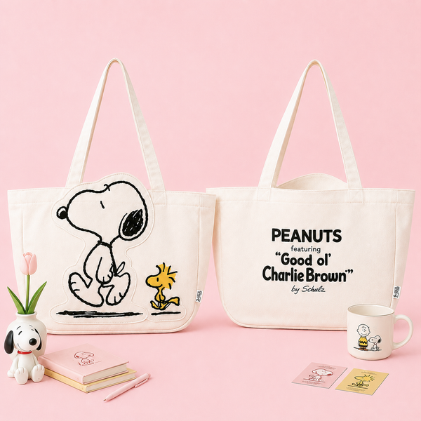 Peanuts Snoopy Canvas Daily Tote