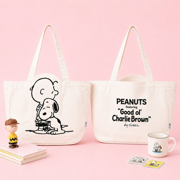 Peanuts Snoopy Canvas Daily Tote