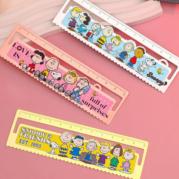 Peanuts Snoopy Die-Cut Bookmark Ruler - Last Stock