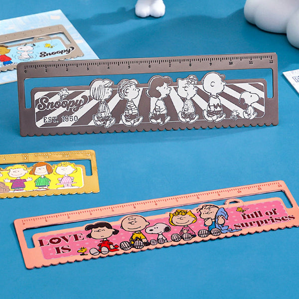 Peanuts Snoopy Die-Cut Bookmark Ruler - Last Stock