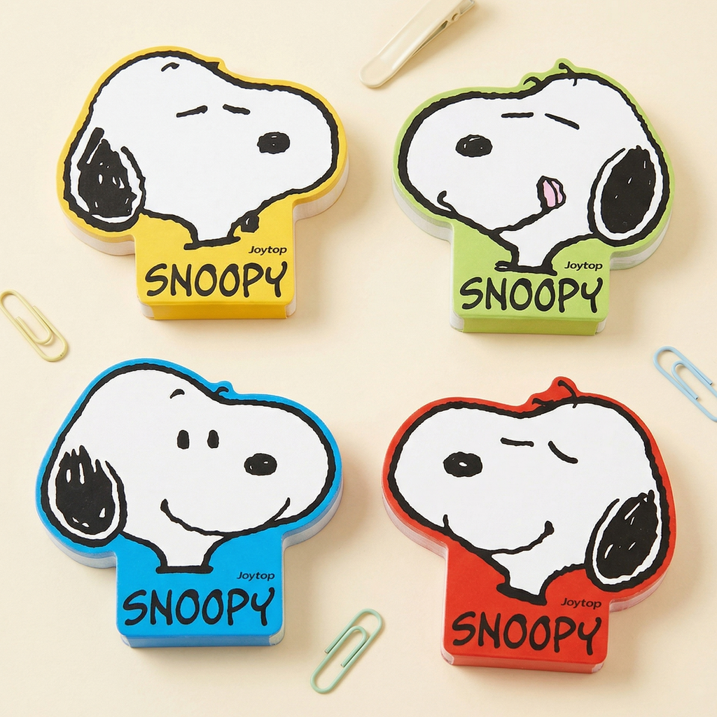 Snoopy Die-Cut Memo Pad - Classic Edition