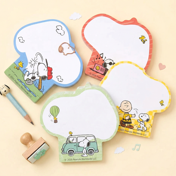 Snoopy Die-Cut Memo Pad - Classic Edition