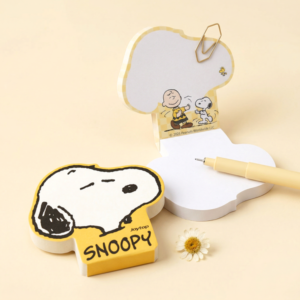 Snoopy Die-Cut Memo Pad - Classic Edition