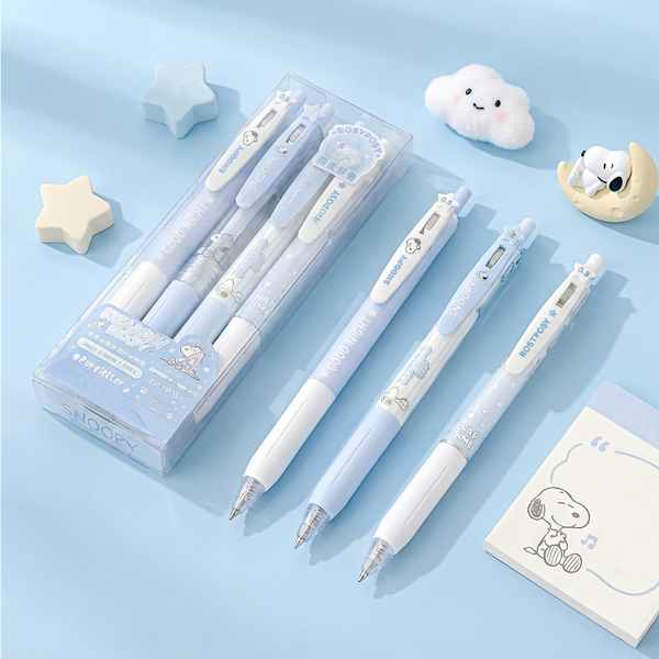 Peanuts Snoopy Sweet Dreams Gel Pen - Set of 4