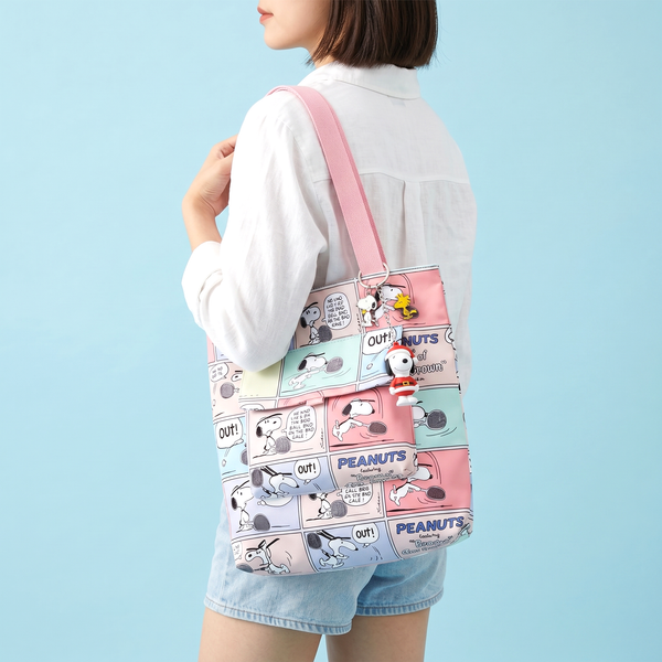Peanuts Snoopy Tote Bag - Let's Play Together