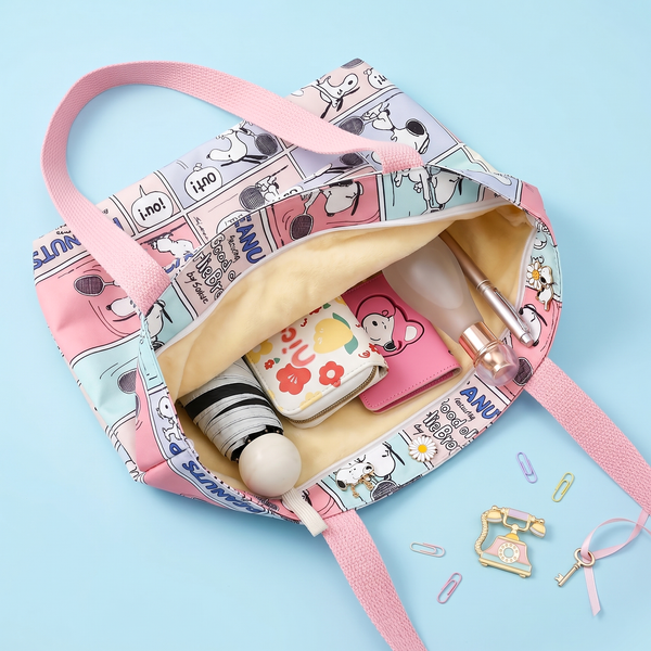 Peanuts Snoopy Tote Bag - Let's Play Together