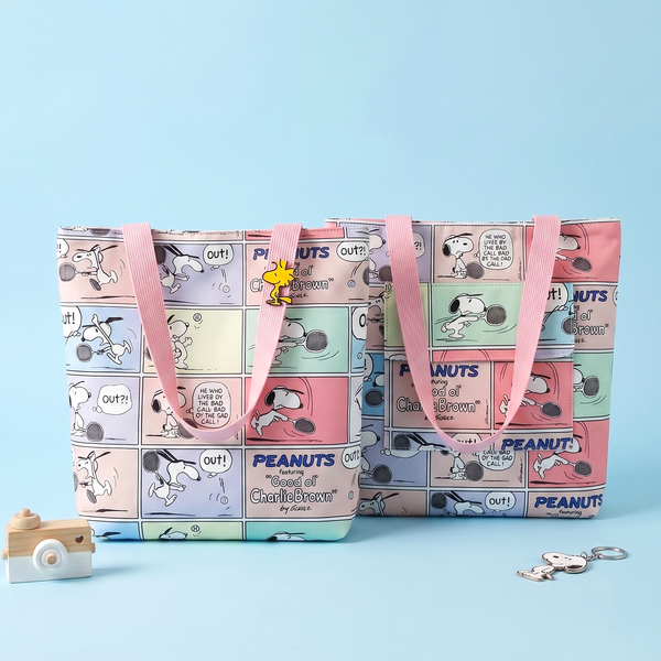 Peanuts Snoopy Tote Bag - Let's Play Together