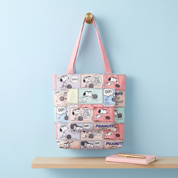 Peanuts Snoopy Tote Bag - Let's Play Together