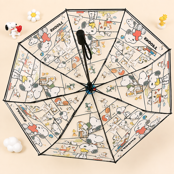 Peanuts Snoopy Transparent Umbrella