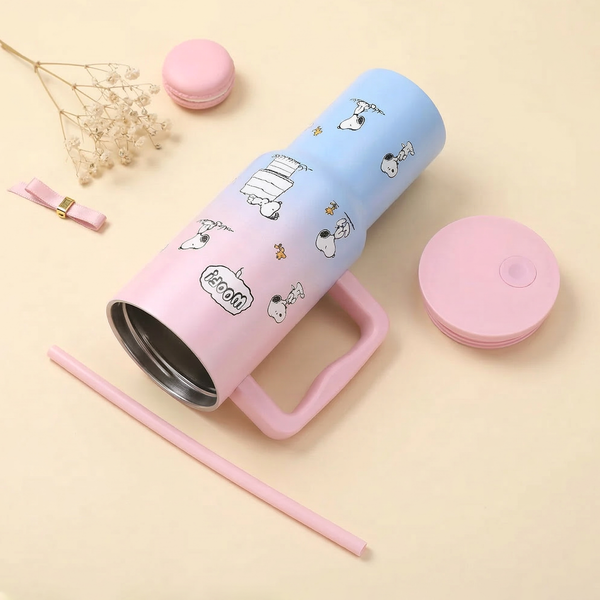 Peanuts Snoopy Woof Travel Tumbler - Limited Ombre Color