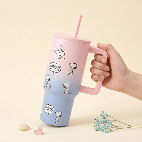 Peanuts Snoopy Woof Travel Tumbler - Limited Ombre Color