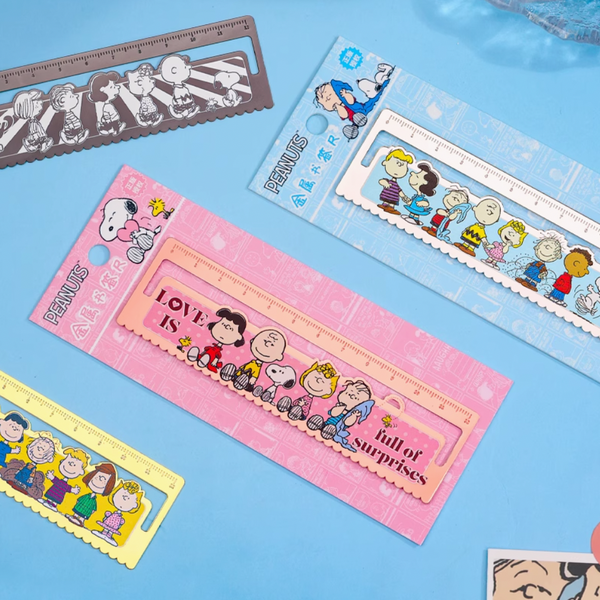 Peanuts Snoopy Die-Cut Bookmark Ruler - Last Stock