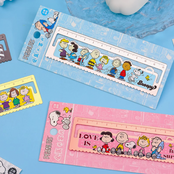 Peanuts Snoopy Die-Cut Bookmark Ruler - Last Stock