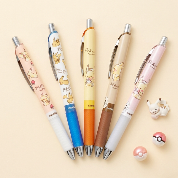 Pentel Energel Gel Pen - Pikachu Number 205 - Limited Candy Quest Collection