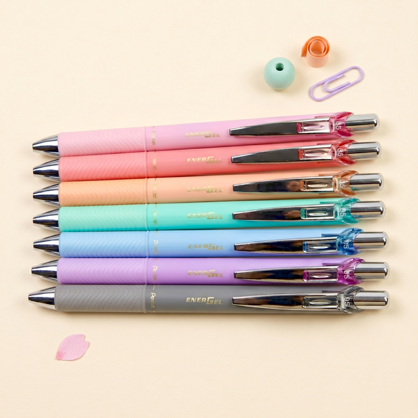 Pentel Energel Soft Color Gel Pen - Kohare Series