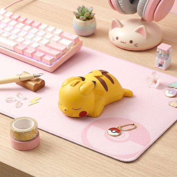 Sleeping Pikachu Desk Companion – Limited Drop