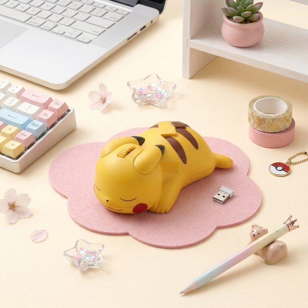 Sleeping Pikachu Desk Companion – Limited Drop