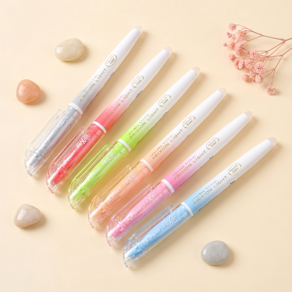 Pilot Frixion Light Natural Color Erasable Highlighters - NEW COLORS