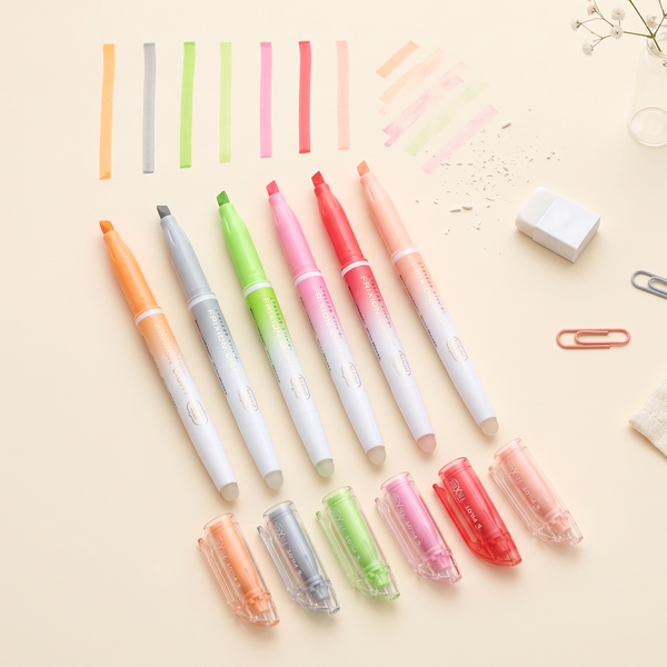 Pilot Frixion Light Natural Color Erasable Highlighters - NEW COLORS