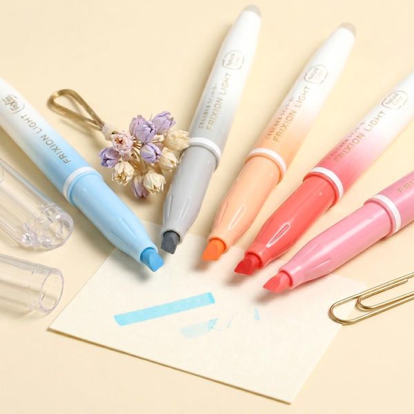 Pilot Frixion Light Natural Color Erasable Highlighters - NEW COLORS