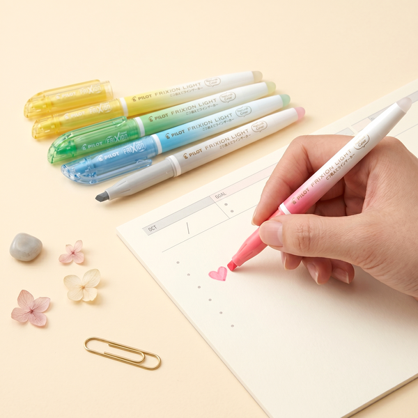 Pilot Frixion Light Natural Color Erasable Highlighters - NEW COLORS