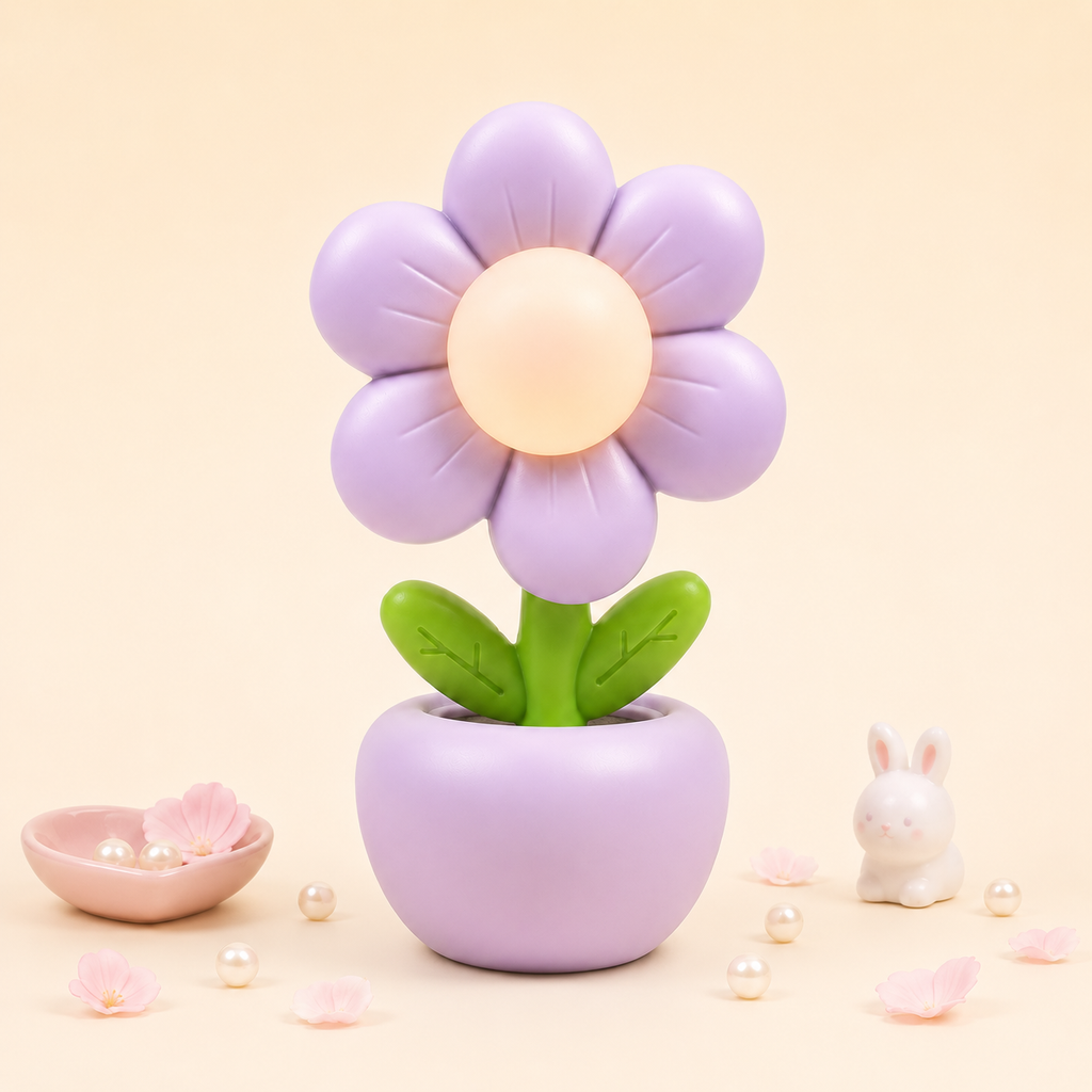 Playful Pop Flower Lamp