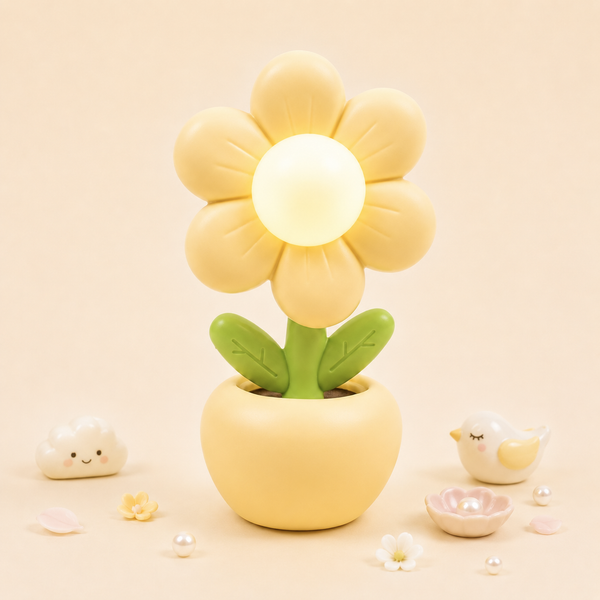 Playful Pop Flower Lamp