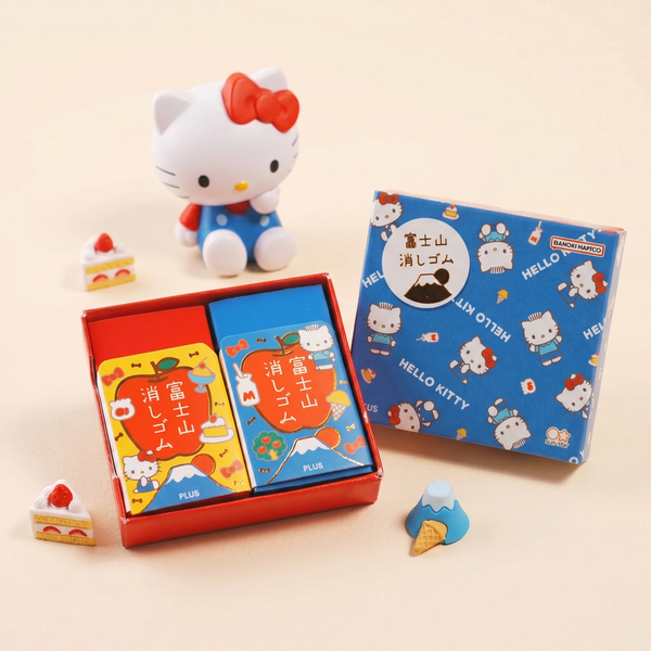 Plus Mt. Fuji Eraser Combo - Set of 2
