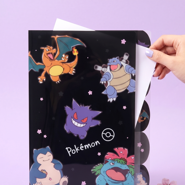Pokemon A4 Folder With Dividers - Limited Edition - Midnight Sakura