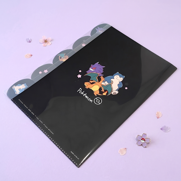 Pokemon A4 Folder With Dividers - Limited Edition - Midnight Sakura