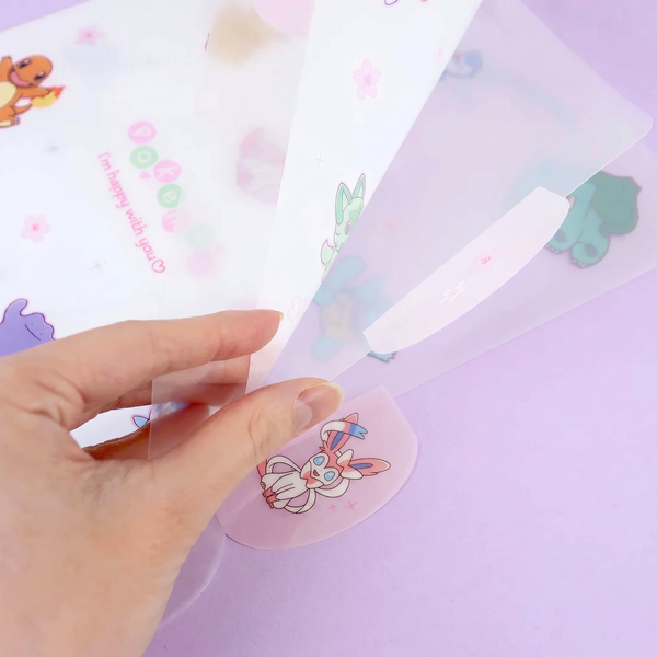 Pokemon A4 Folder With Dividers - Limited Edition - Petal Scatter