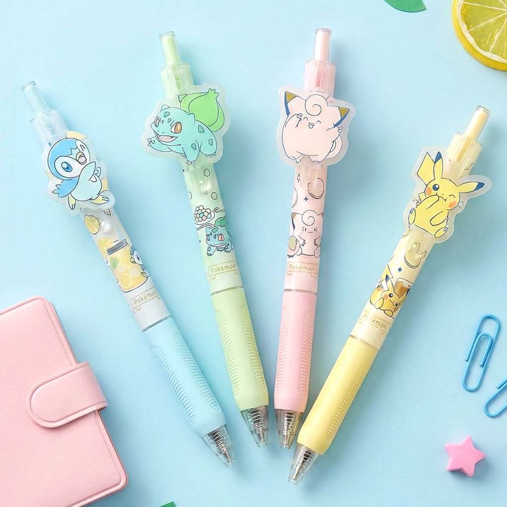 Pokémon Charmer Gel Pens - Limited Candy Quest Collection