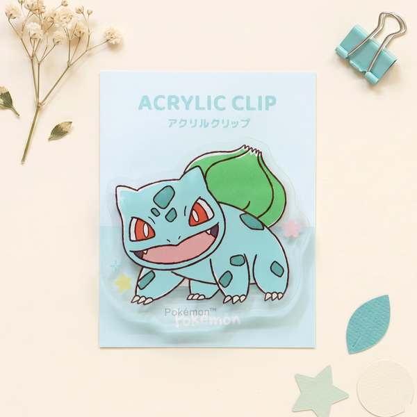 Pokemon Die-Cut Acrylic Clip