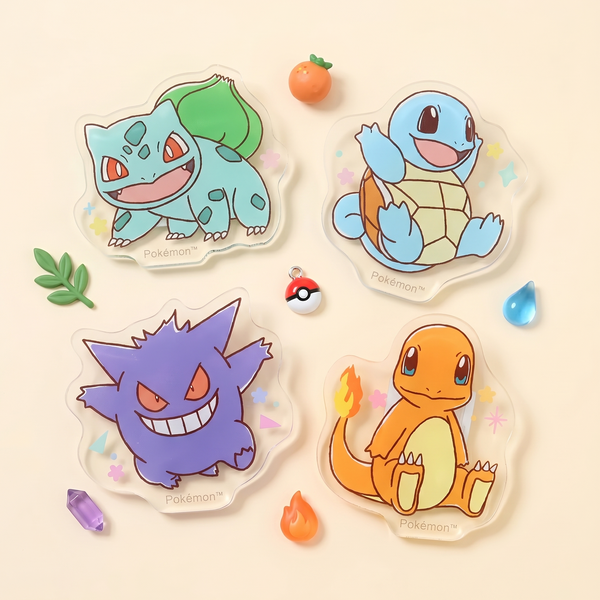 Pokemon Die-Cut Acrylic Clip