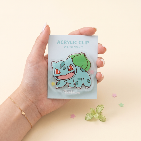 Pokemon Die-Cut Acrylic Clip