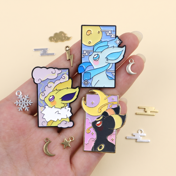 Pokémon Eeveelution Mood Enamel Pin